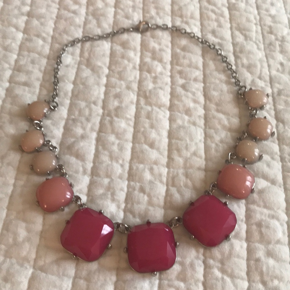 Ombré pink necklace